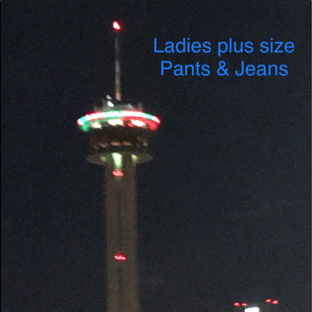 Ladies pants jeans plus sizes